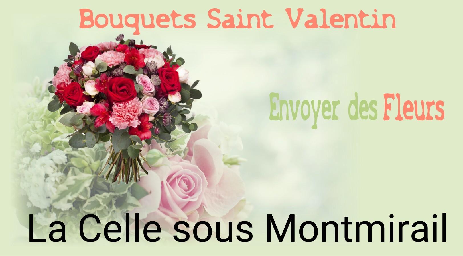 Roses de Saint-Valentin livrées à La Celle-sous-Montmirail